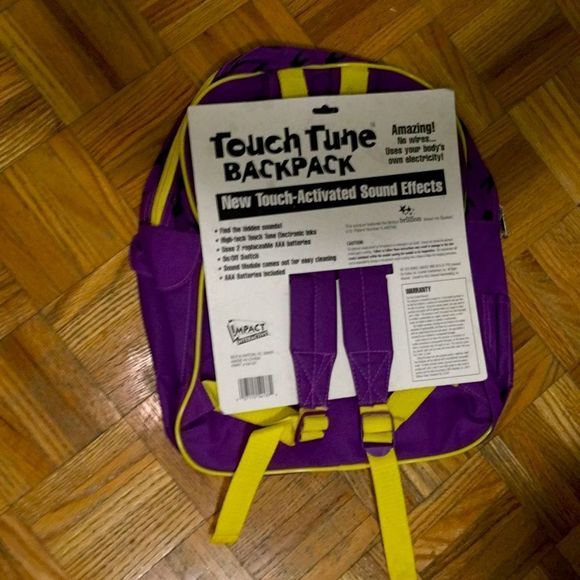 NWT 1996 Jurassic Park: The Lost World Vibrant Vintage Backpack - Picture 2 of 4